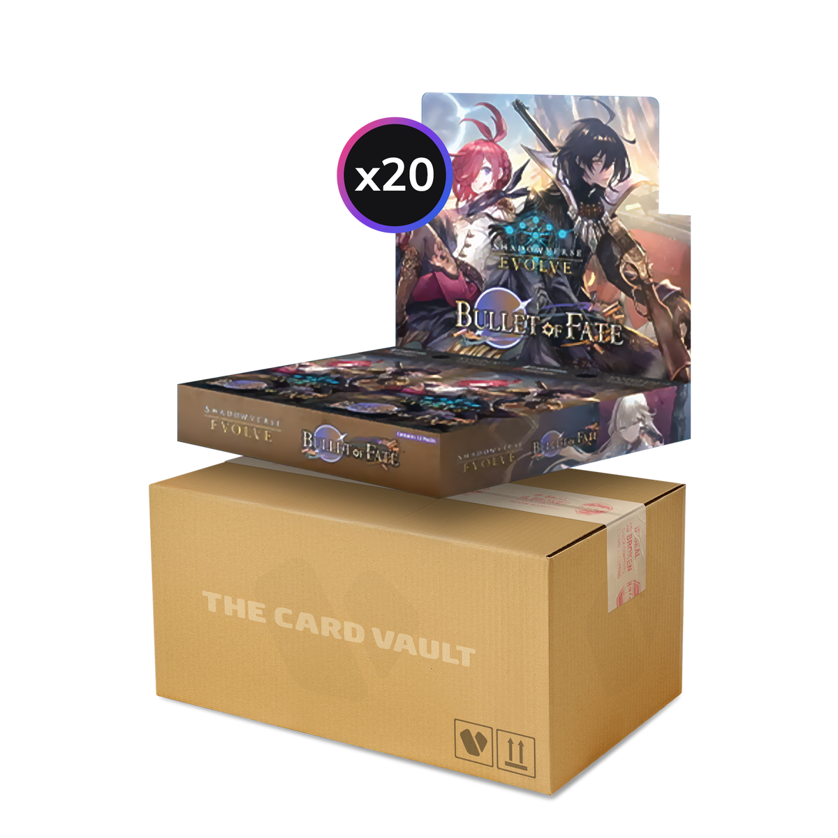 Sports Shadowverse: Evolve - Set 11 - Bullet Of Fate - Display Case (20x Booster Boxes)