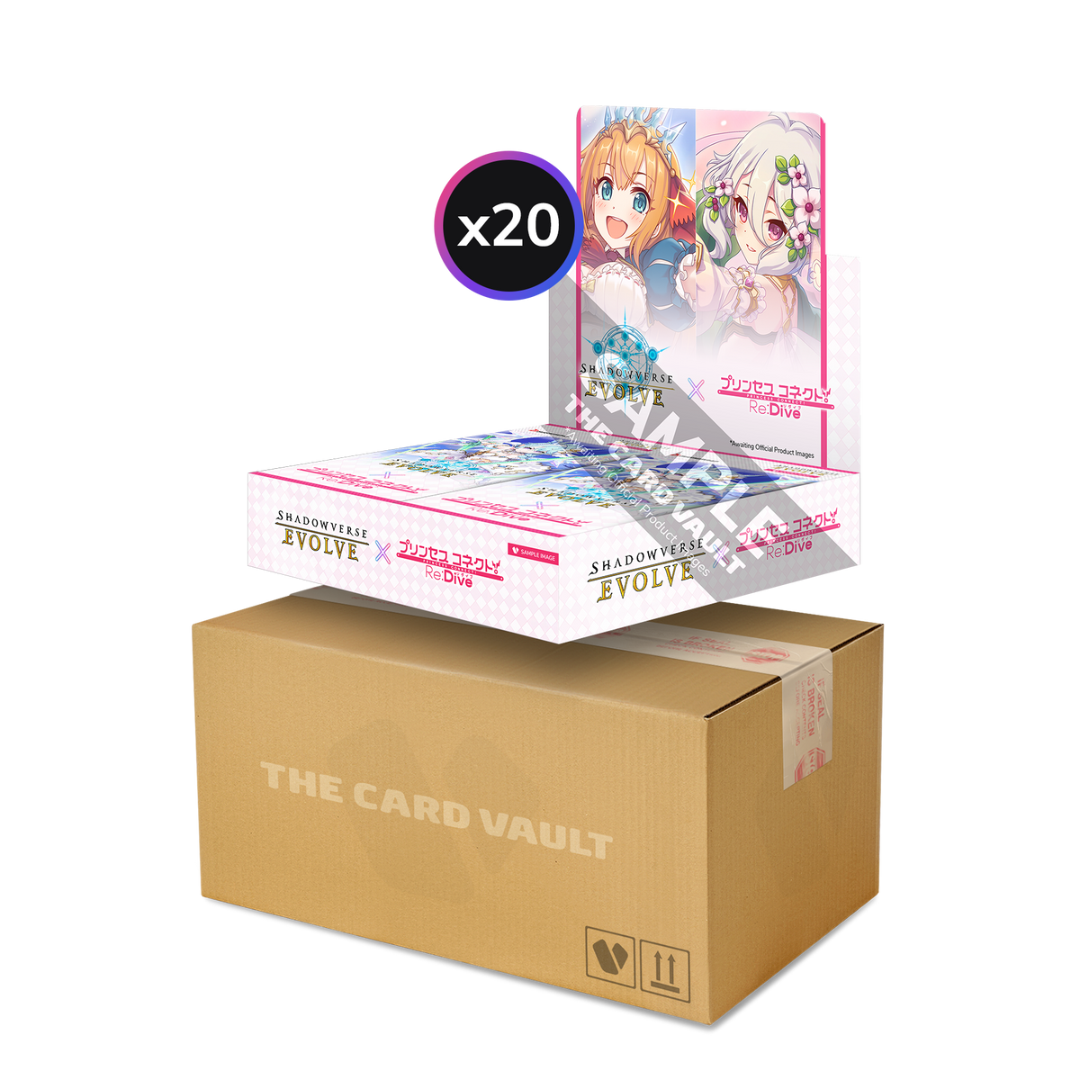 Sports Shadowverse: Evolve - Crossover - Princess Connect! Re: Dive - Display Case (20x Booster Boxes)