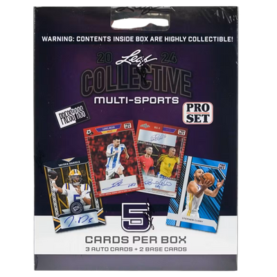 WWE Wrestling 2024 Leaf Collective Multisport Hobby Box