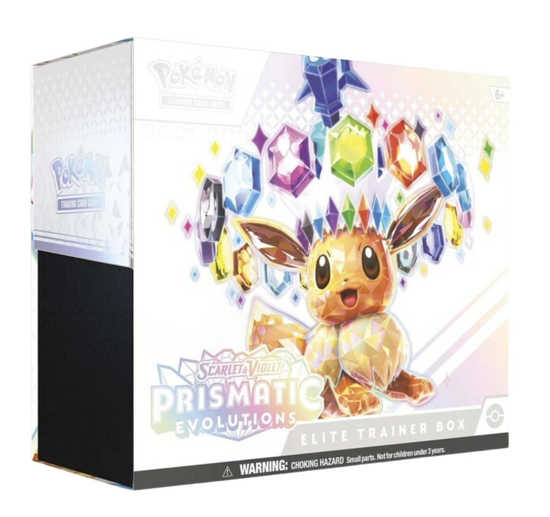 Pokémon 2025 Pokemon Prismatic Evolutions Elite Trainer Box SV