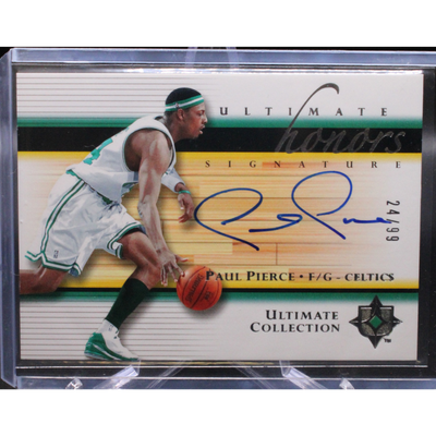 Basketball Upper Deck 2006 Upper Deck Honors - Paul Pierce HS-Pp - Ultimate Honors Signature /99