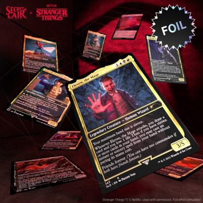 Magic The Gathering Secret Lair Drop: Secret Lair X Stranger Things - Traditional Foil Edition