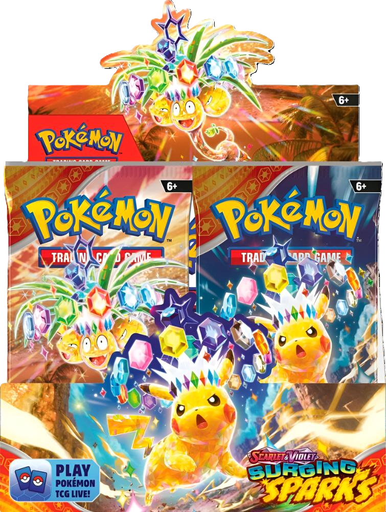 Pokémon Scarlet & Violet - Surging Sparks Booster Box - Pokemon TCG