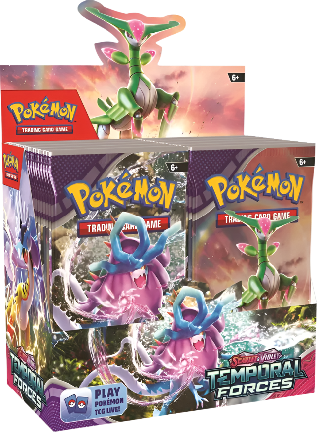 Pokémon Scarlet & Violet - Temporal Forces Booster Box