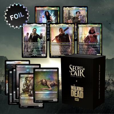 Magic The Gathering Secret Lair Drop: The Walking Dead - Traditional Foil Edition