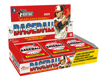 Baseball Topps 2025 Topps Heritage Baseball Hobby Box