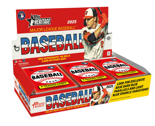 Baseball Topps 2025 Topps Heritage Baseball Hobby Box
