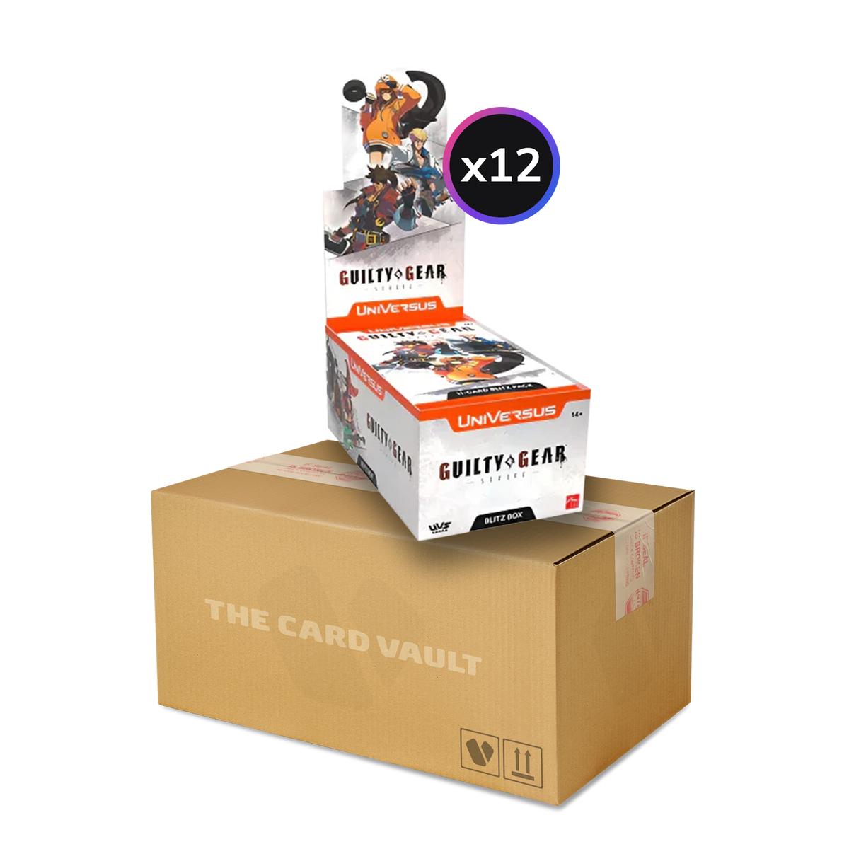 Sports Universus Ccg - Guilty Gear -Strive- - Blitz Display Case (12x Booster Boxes)