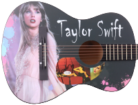 Sports Taylor Swift Autographed Signed Acoustic Guitar