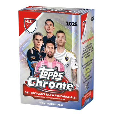 2025 Topps Chrome Mls Soccer Blaster 40 Box Case