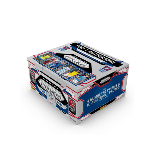 2023-24 Panini Prizm Copa America Soccer Hobby 12 Box Case