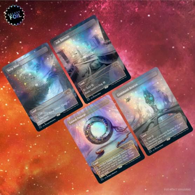 Magic The Gathering Secret Lair Drop: Totally Spaced Out - Galaxy Foil Edition