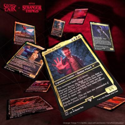 Magic The Gathering Secret Lair Drop: Secret Lair X Stranger Things - Non-Foil Edition