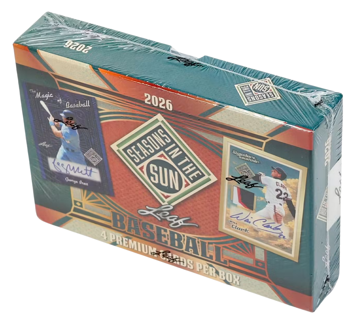 Baseball 2026 Leaf Seasons In The Sun Baseball Hobby Box