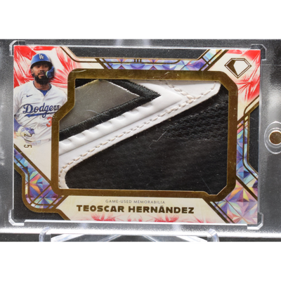 Baseball Topps 2025 Topps Diamond Icons Baseball - Teoscar Hernandez Ppr-Th - Preeminent Pieces Relic /5 Game Used Cleat