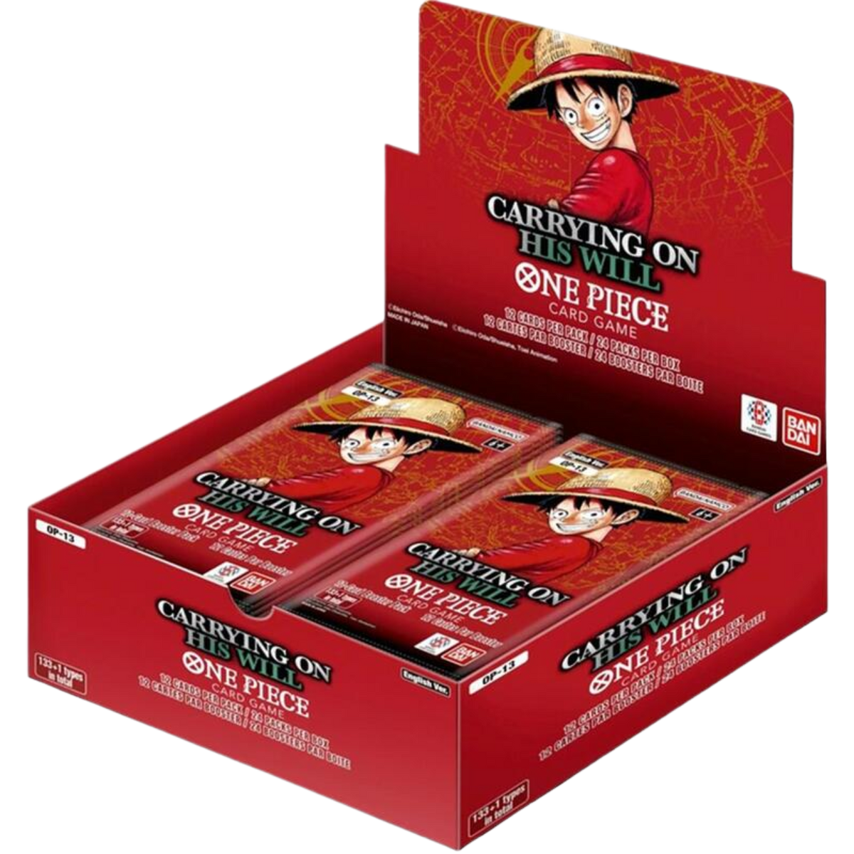 One Piece TCG One Piece Card Game - Carrying On His Will Booster Box (OP-13)
