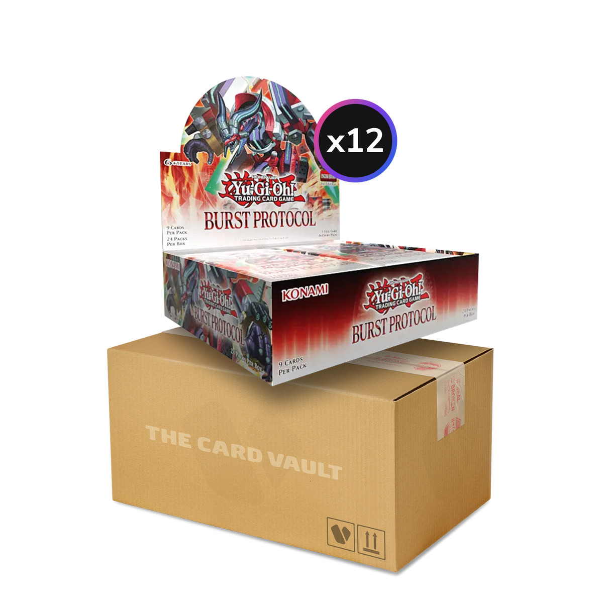 Yu-Gi-Oh Yu-Gi-Oh! - Burst Protocol - Display Case (12x Booster Boxes) (1st Edition)