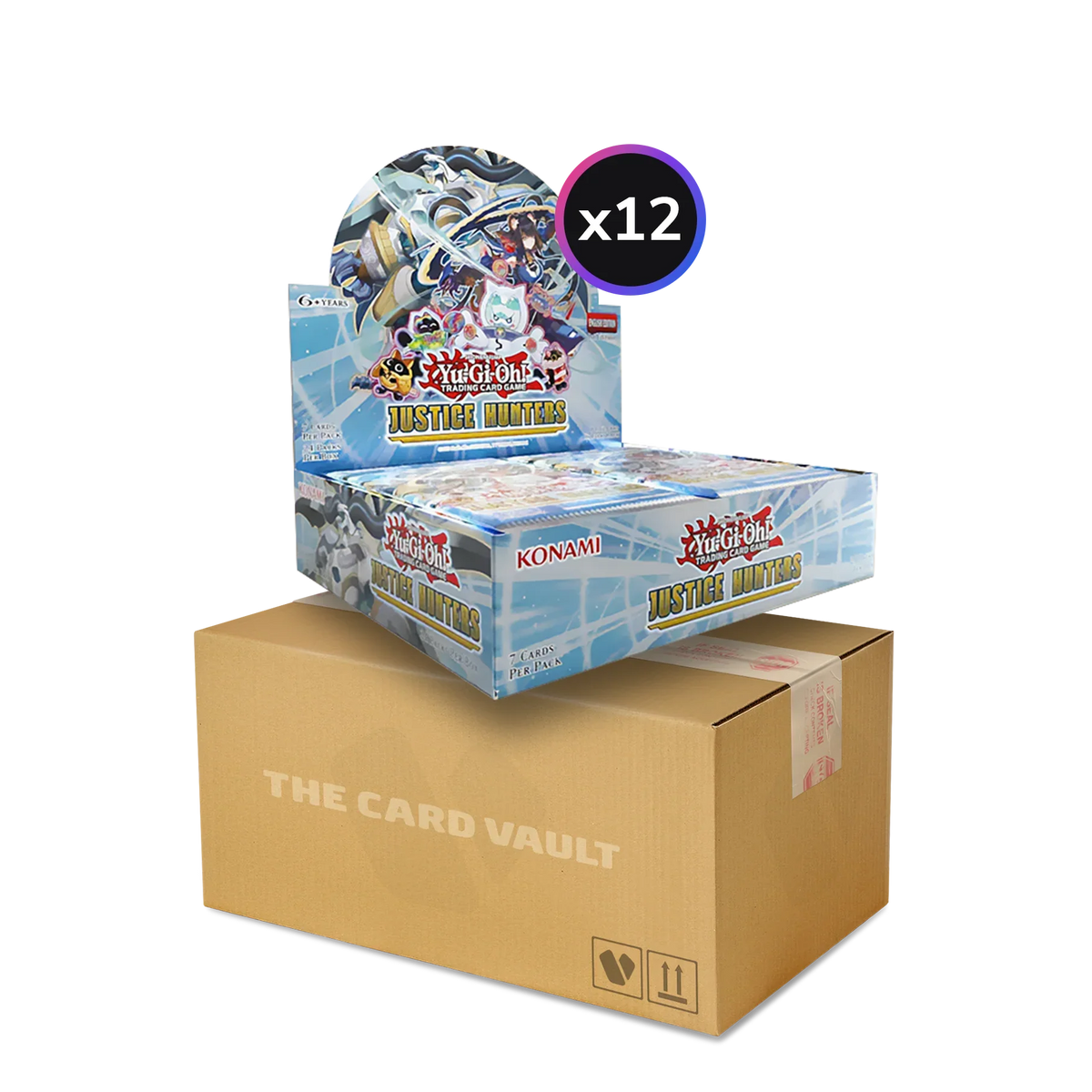 Yu-Gi-Oh Yu-Gi-Oh! - Justice Hunters - Display Case (12x Booster Boxes) (1st Edition)