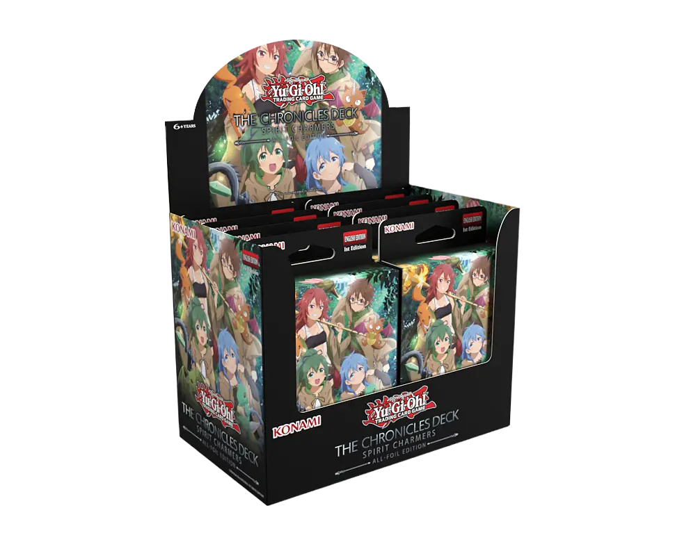 Yu-Gi-Oh Yu-Gi-Oh! - The Chronicles Deck - Spirit Charmers (All-Foil Edition) - Cdu (8x Decks)