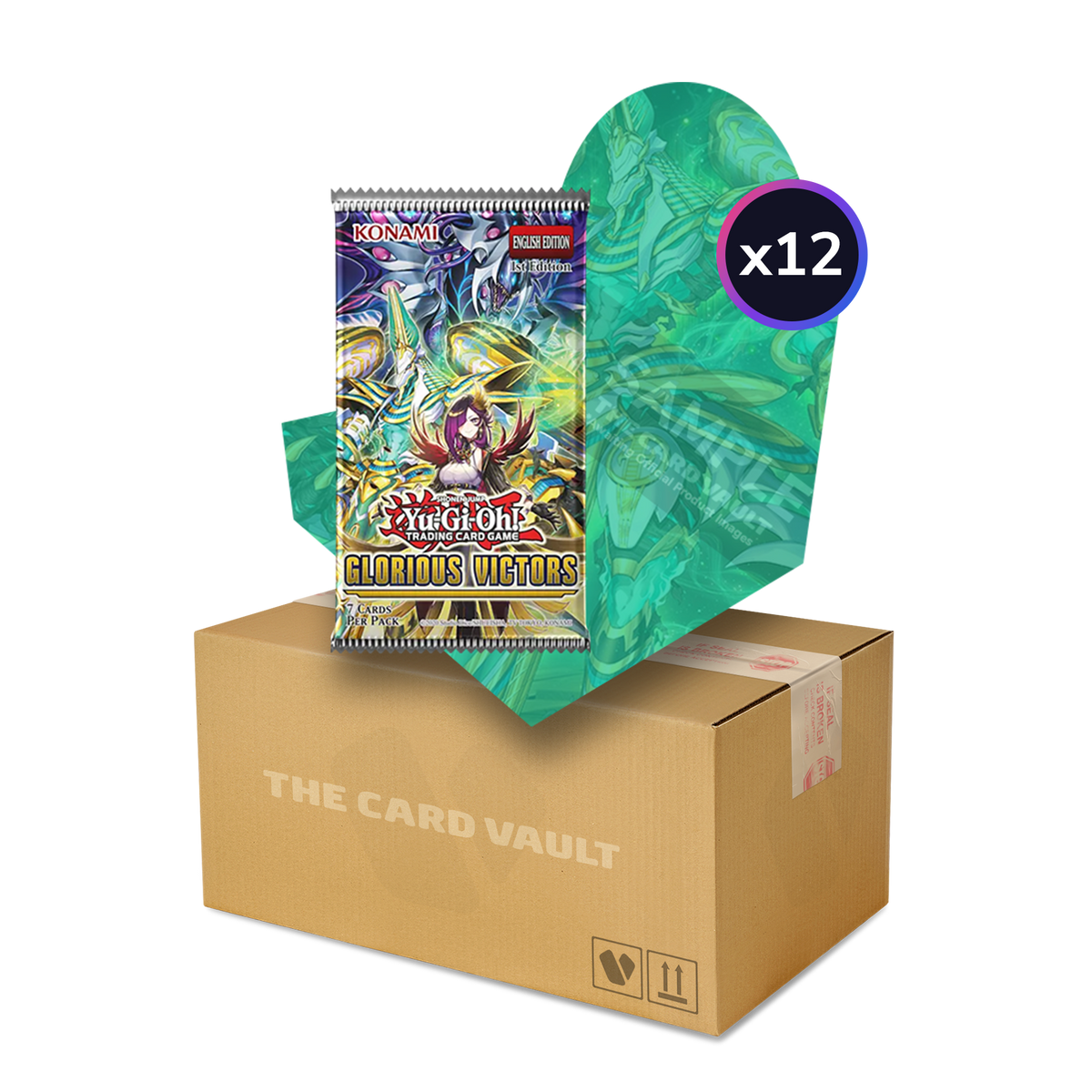 Yu-Gi-Oh Yu-Gi-Oh! - Glorious Victors - Display Case (12x Booster Boxes) (1st Edition)