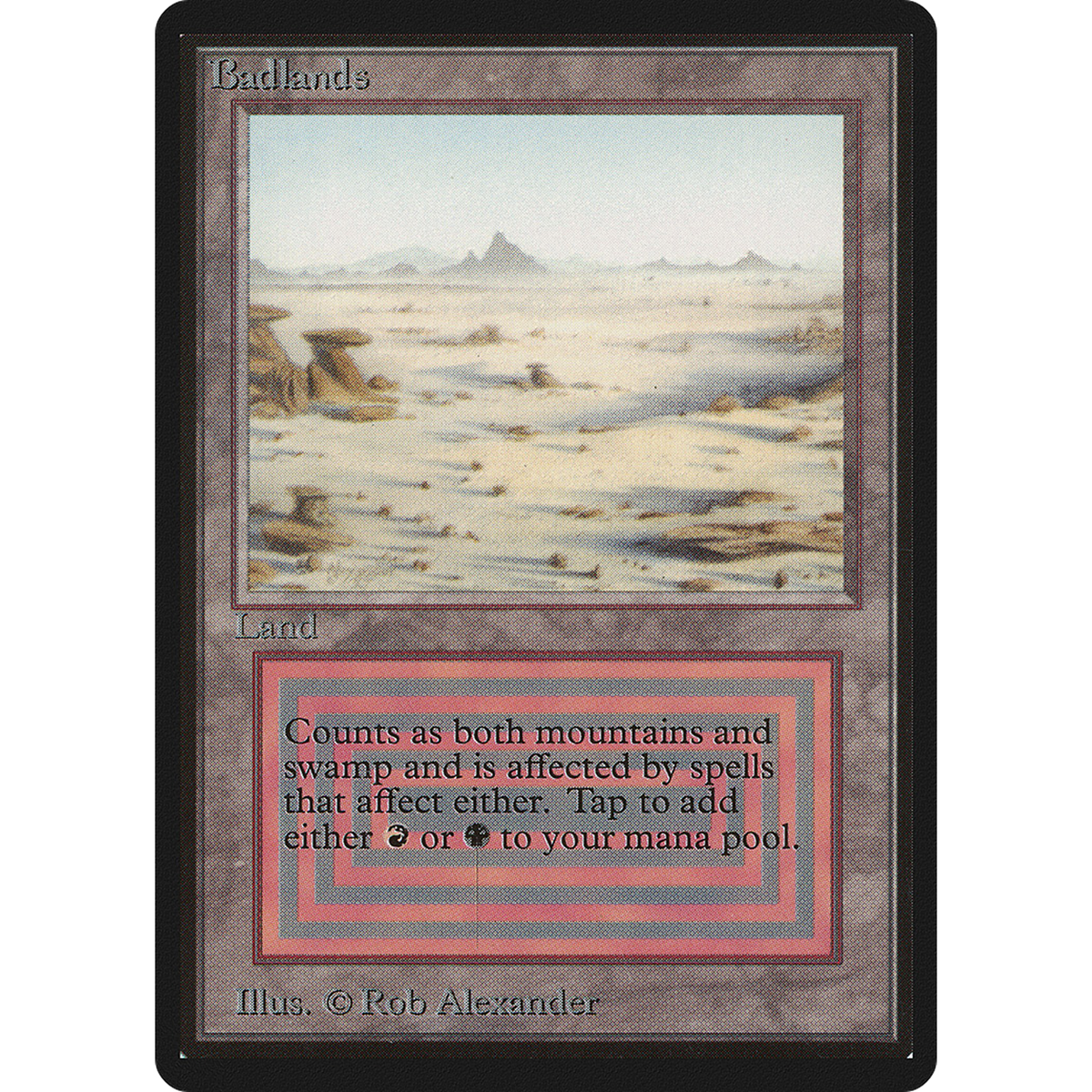 Magic The Gathering Badlands [Limited Edition Beta]
