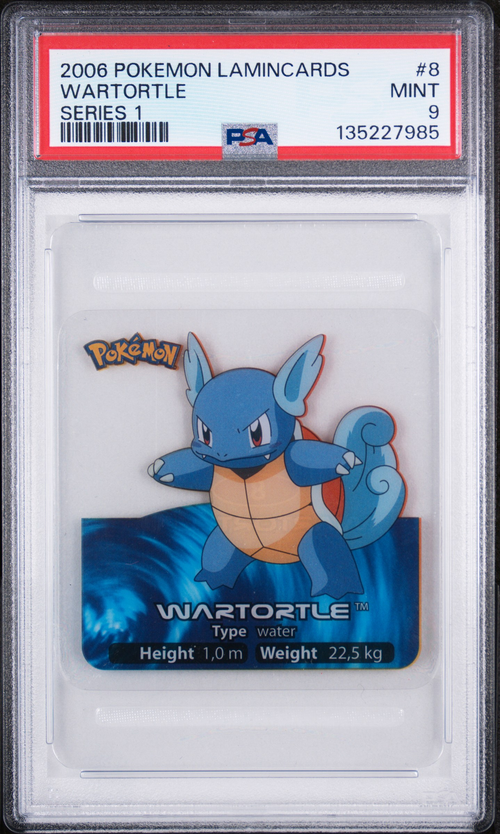 Pokémon PSA 9 Wartortle