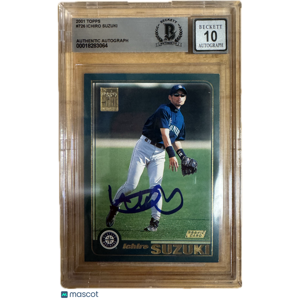 Baseball Topps 2001 Topps Ichiro Suzuki #726 BGS 10