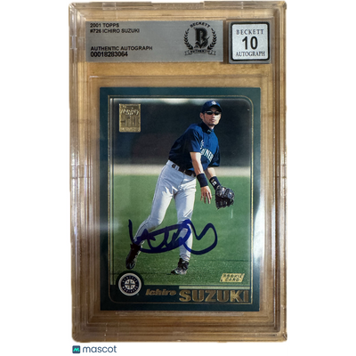 Baseball Topps 2001 Topps Ichiro Suzuki #726 BGS 10