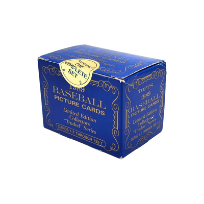 Baseball Topps 1989 Topps Traded Tiffany Baseball Factory Sealed Set
