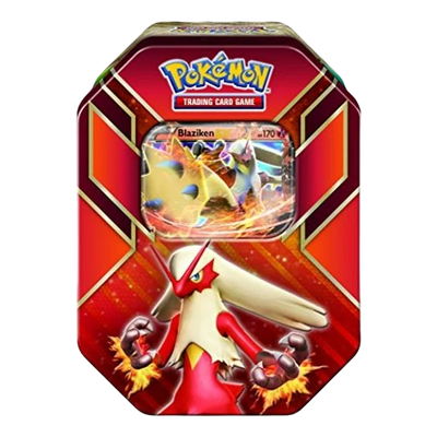 2015 Hoenn Power Blaziken Ex Collector's Tin