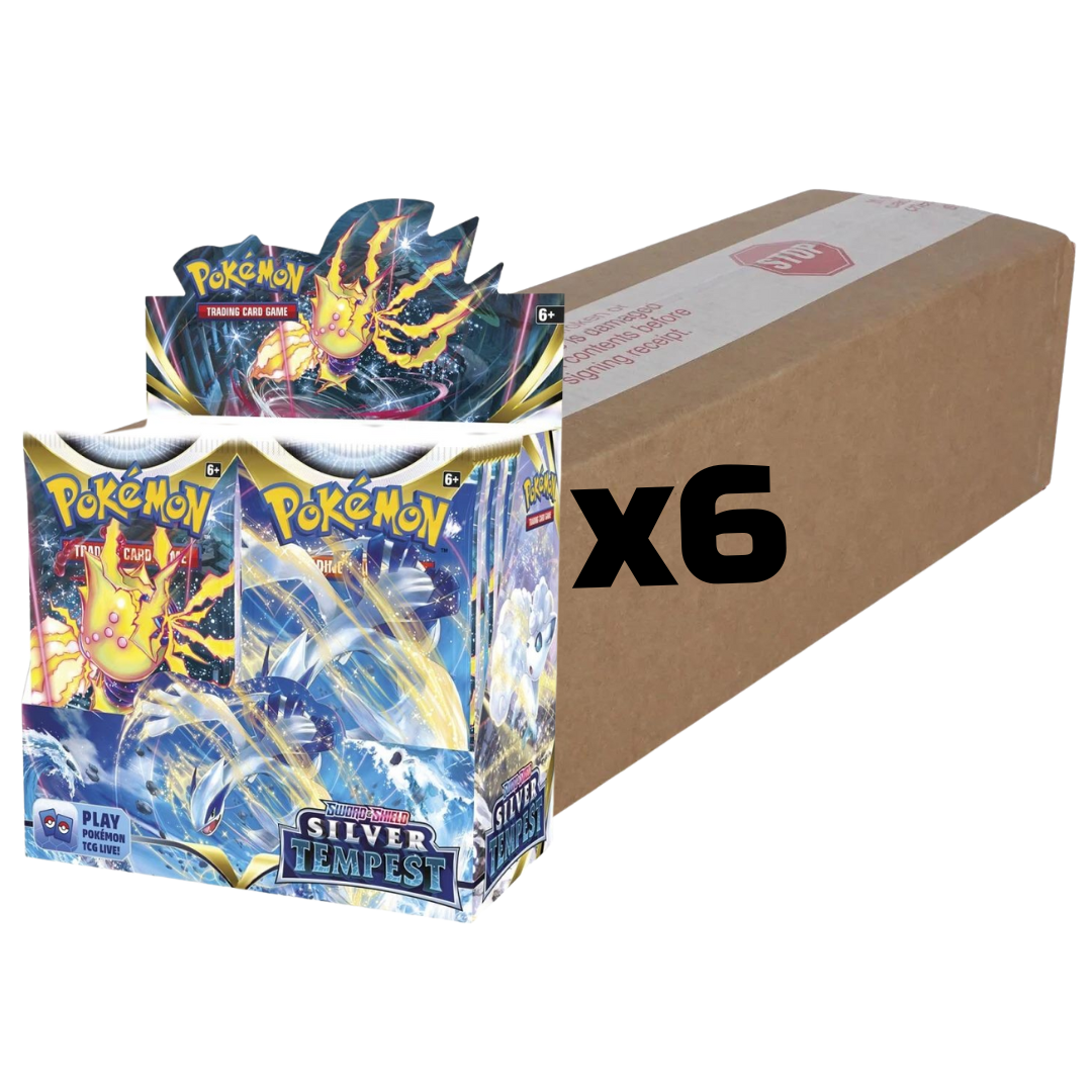 Sports Sealed Case Silver Tempest Booster Box - Swsh12