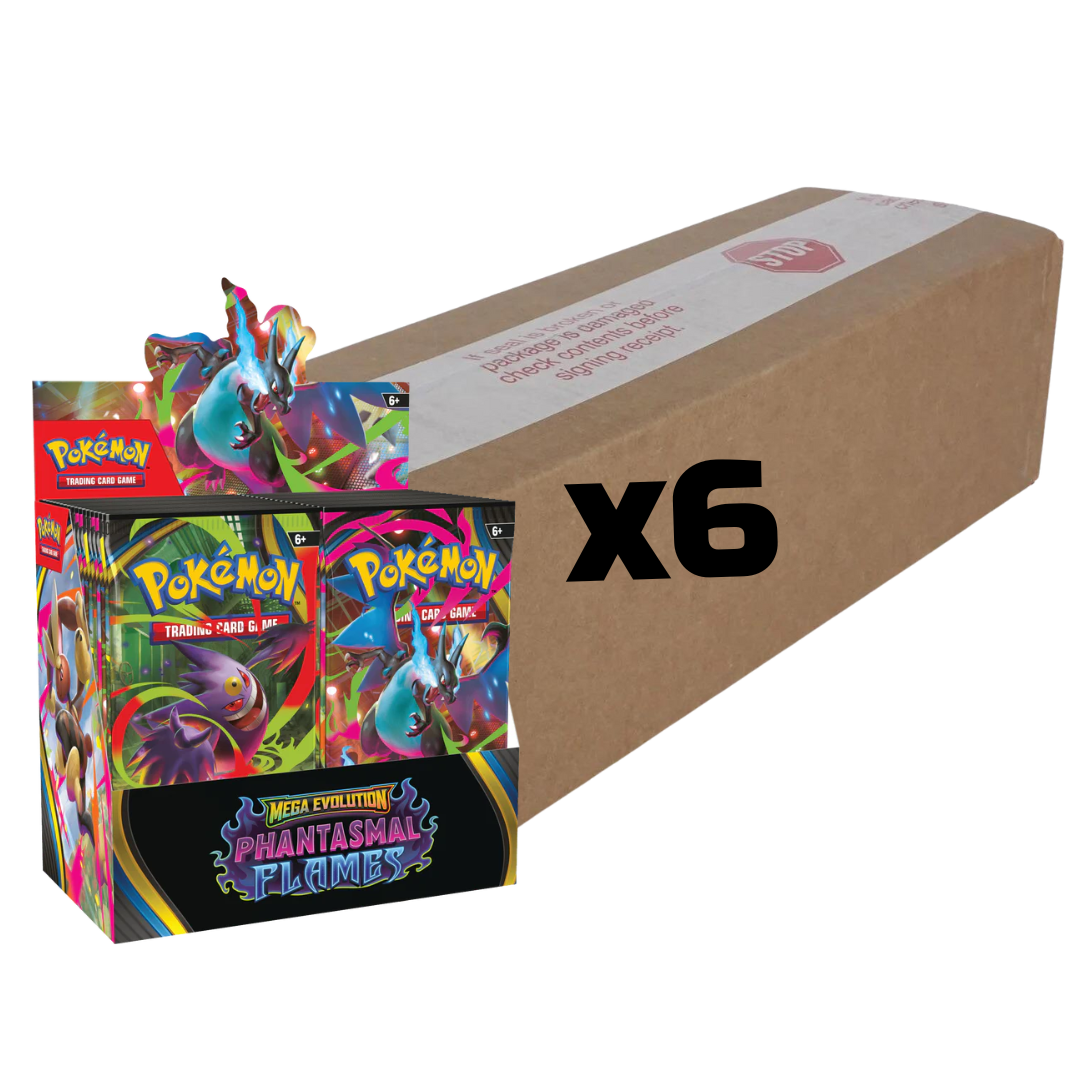Pokémon Sealed Case Phantasmal Flames Booster Box - Me02