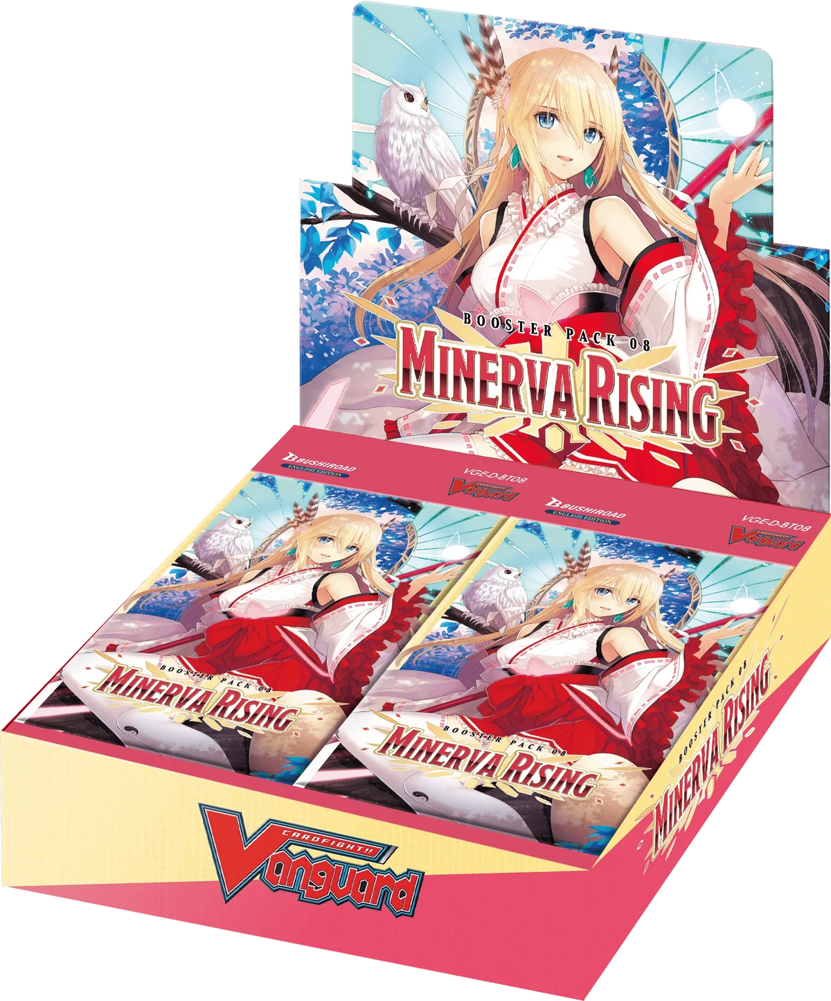 Pokémon Cardfight!! Vanguard - Minerva Rising - Display Case (20x Booster Boxes)