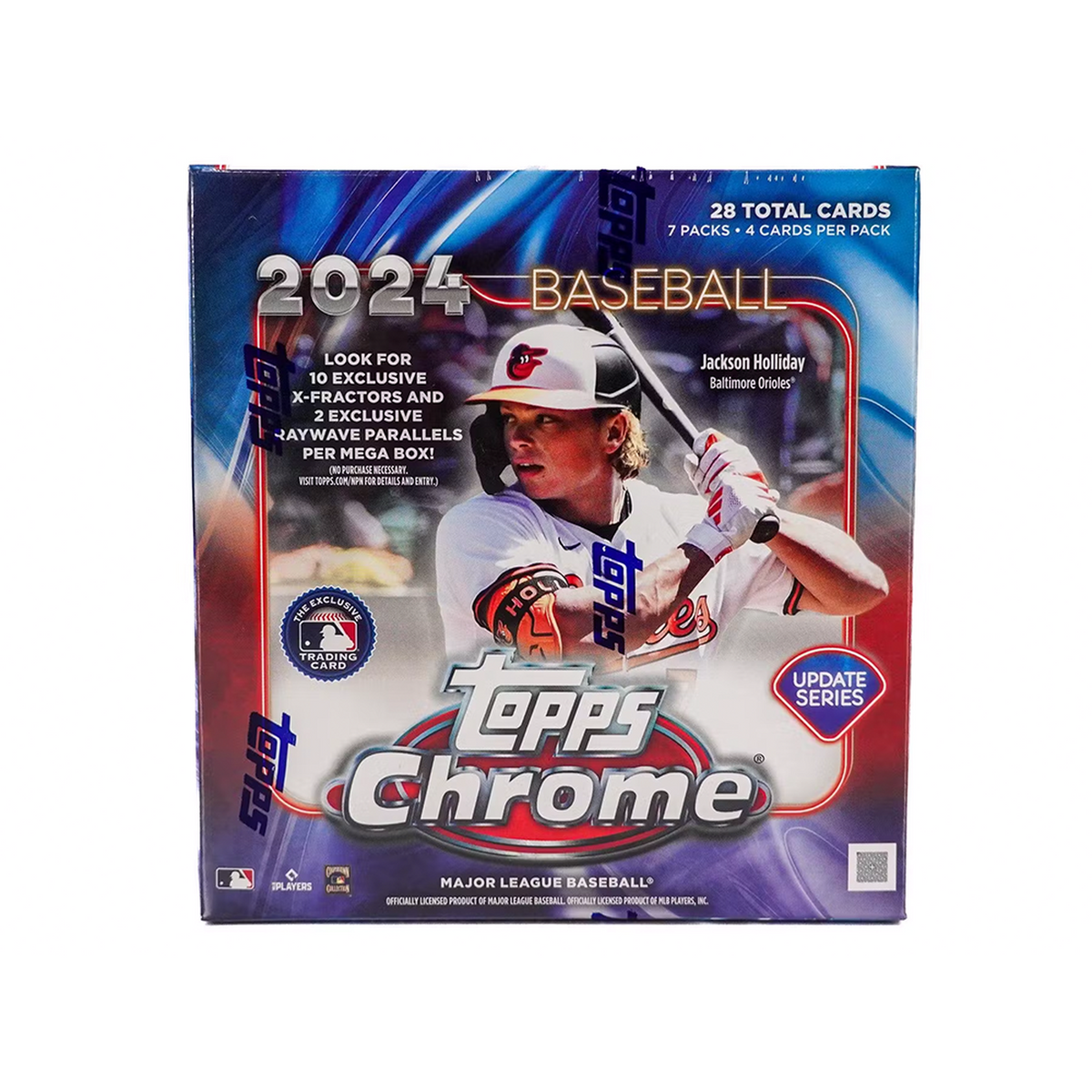 Baseball Topps 2024 Topps Chrome Update Series Baseball Mega Box