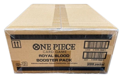 Op-10 Royal Blood Sleeved Booster Pack (144) - Sealed Case