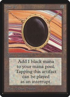Magic The Gathering Mox Jet - Beta Edition (Leb)