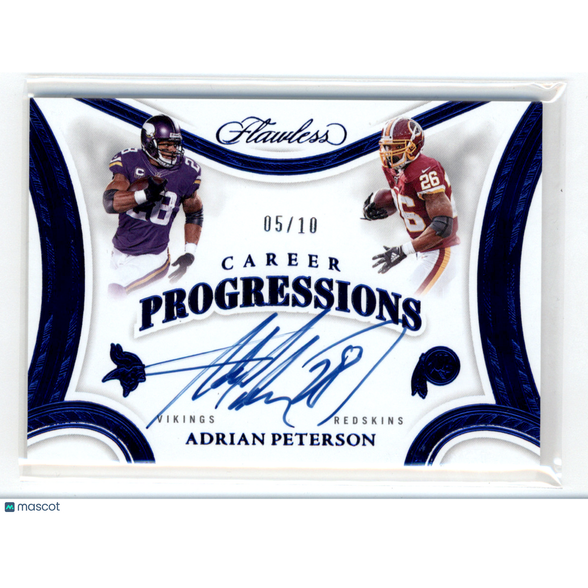 Football Panini 2026 Panini Flawless Football Adrian Peterson #Cp-Apn /10