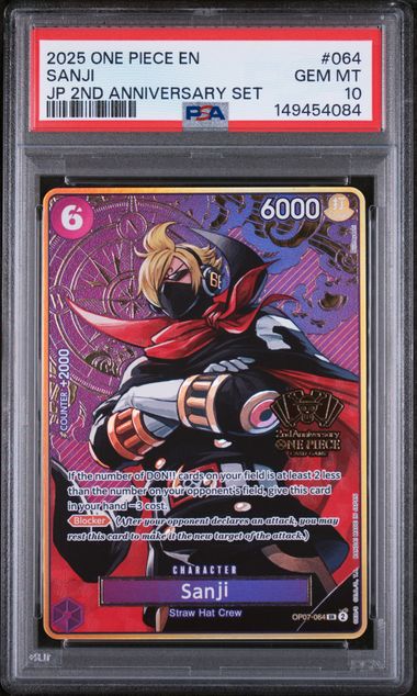 Pokémon PSA 10 Sanji