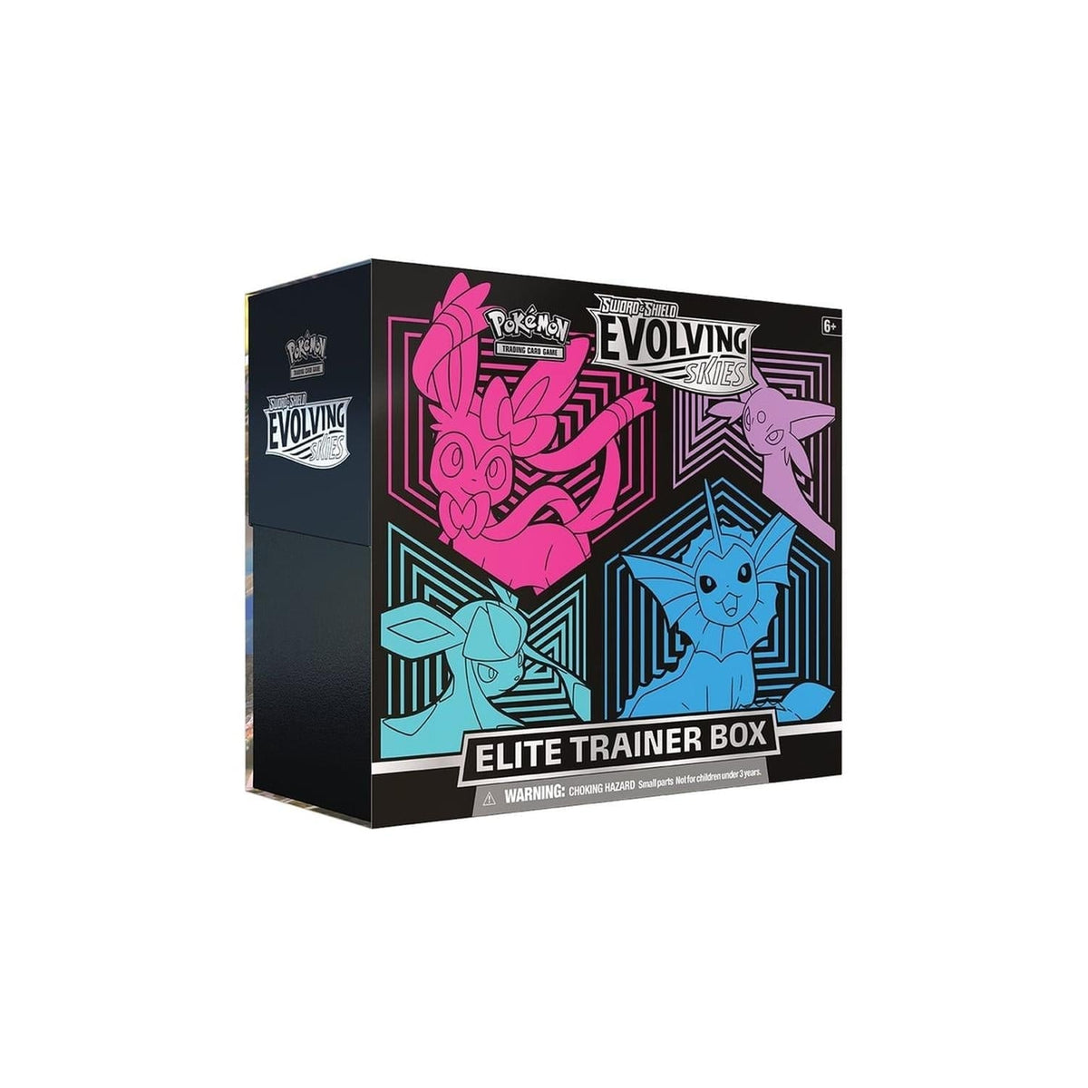 Pokemon: Evolving Skies Elite Trainer Box [Glaceon/Vaporeon/Sylveon/Espeon] (Swsh07)