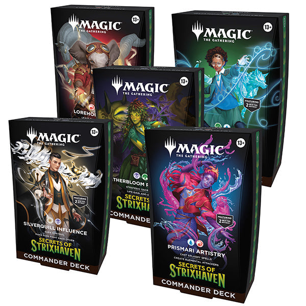 Magic The Gathering MTG: Secrets Of Strixhaven Commander Deck (Soc)