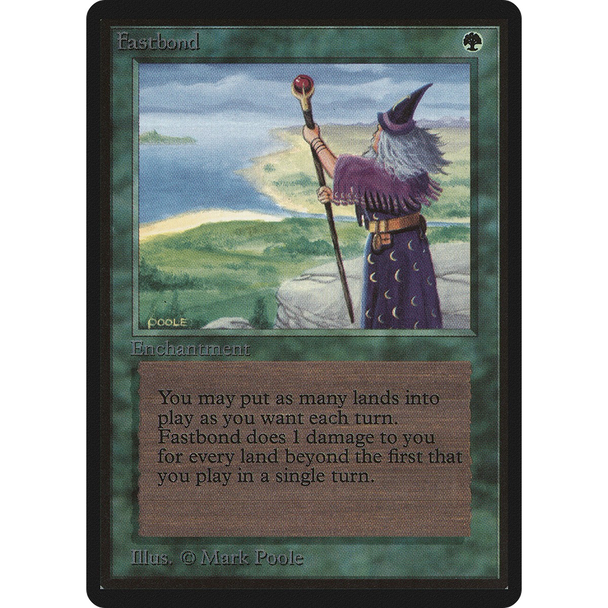 Magic The Gathering Fastbond [Limited Edition Beta]