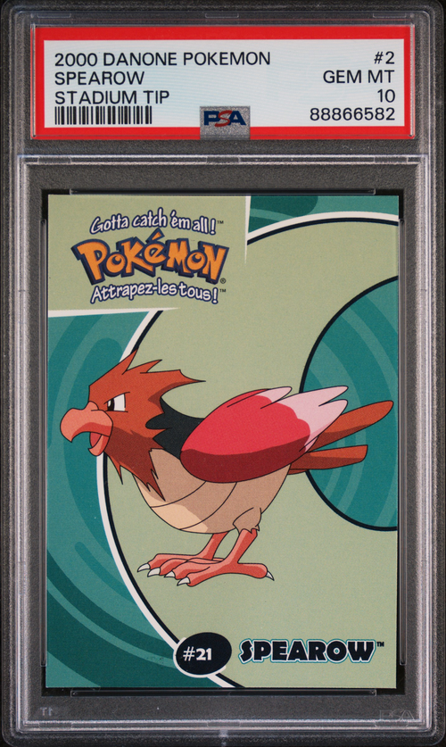 Pokémon PSA 10 Spearow Stadium Tip