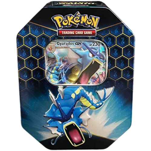 Pokémon Gyarados GX Elemental Power Tin
