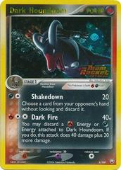Pokémon Dark Houndoom (Reverse Holofoil) - 005/109 - Team Rocket Returns (Rr)