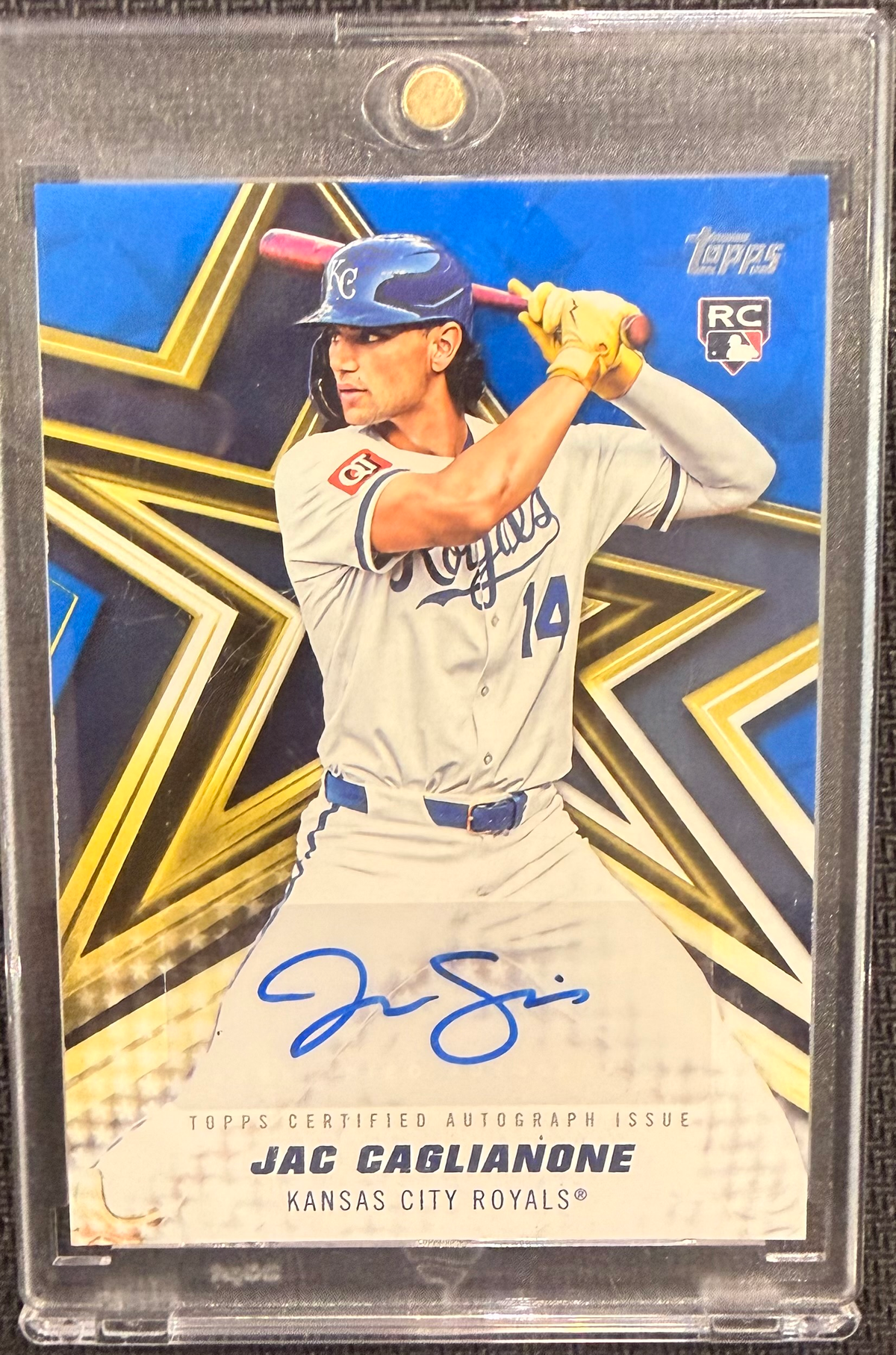 Baseball Topps 2026 Topps Series 1 Baseball Stars Auto - Jac Caglianone - Bsa-Jc Rc 55/150