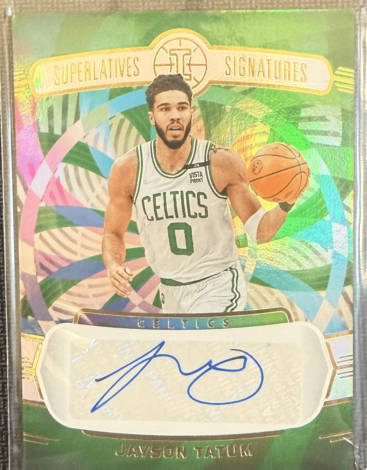 Basketball Panini 2021-22 Panini Illusions Jayson Tatum Autograph #Ss-Jyt