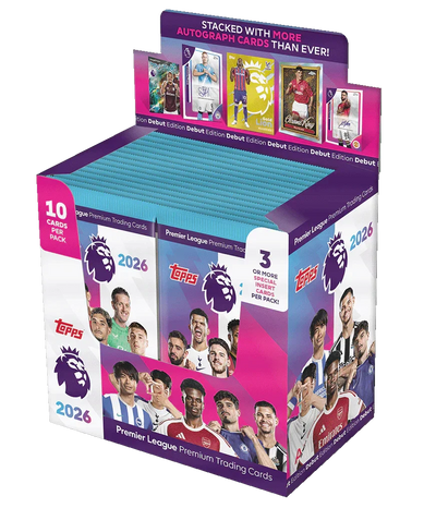 Soccer Topps Topps - 2026 Premier League Debut Edition Football (Soccer) - Booster Box (28x Packs)