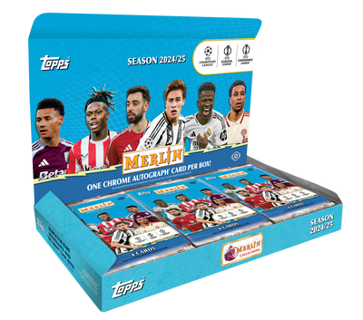 Soccer Panini Topps - 2024/25 Chrome Merlin Uefa Club Competitions Football (Soccer) - Hobby Box