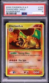 Pokémon PSA 9 Charizard-Holo Stormfront