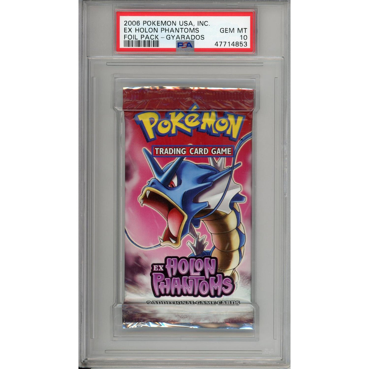 Pokémon Pokemon Graded: EX Holon Phantoms Foil Pack PSA 10